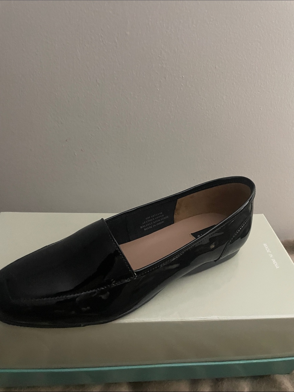 Array Black Patent Leather Women's Loafer